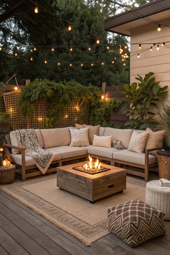cozy fire pit gatherings