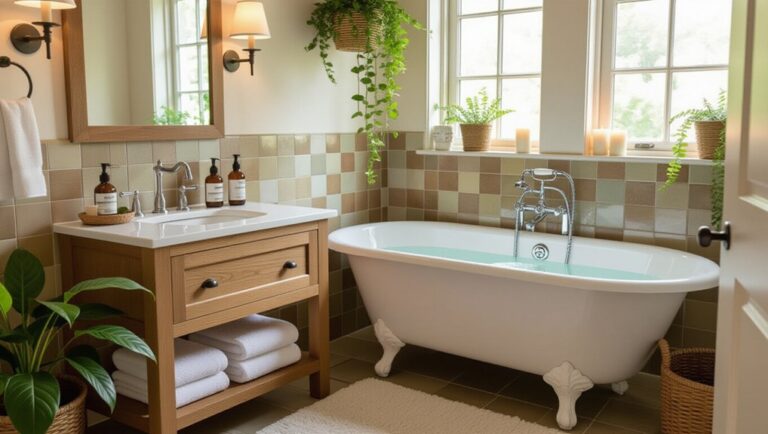 cozy small bathroom designs