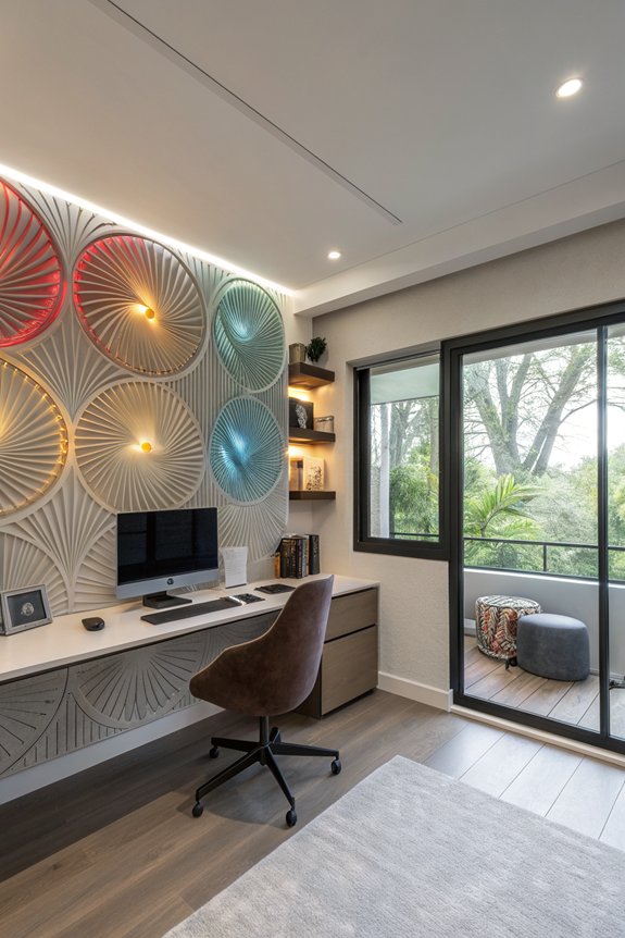 dynamic kinetic wall art