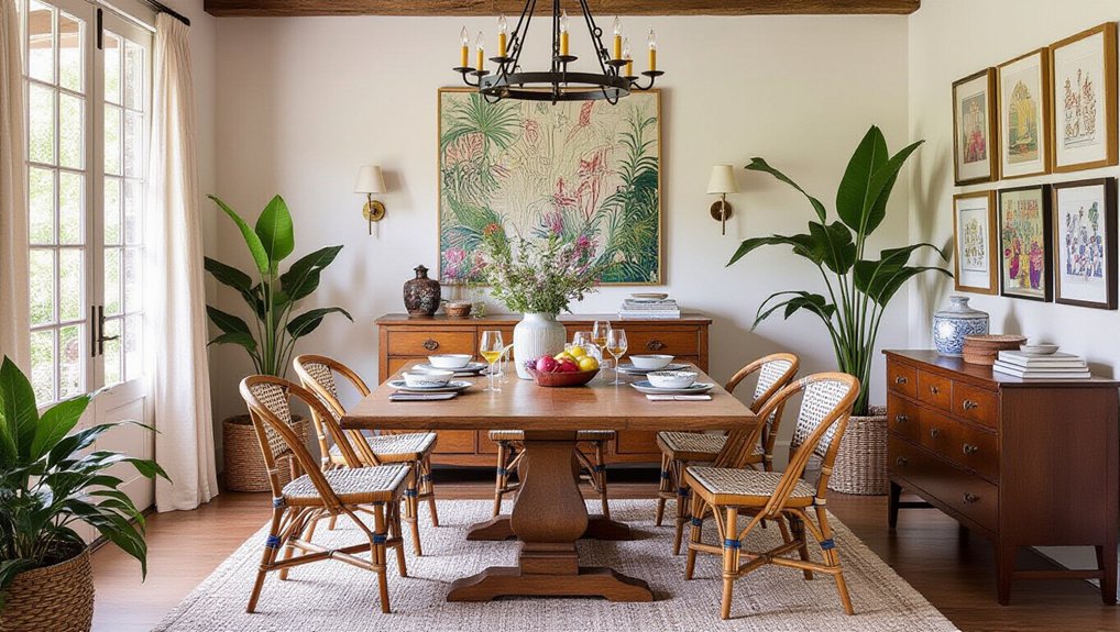 eclectic dining room inspiration