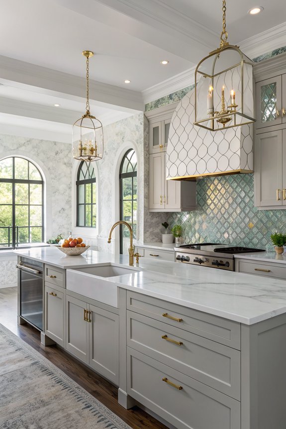 elegant kitchen hardware choices