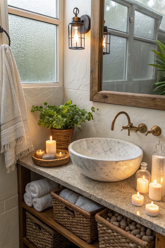 elevate bathroom with accessories