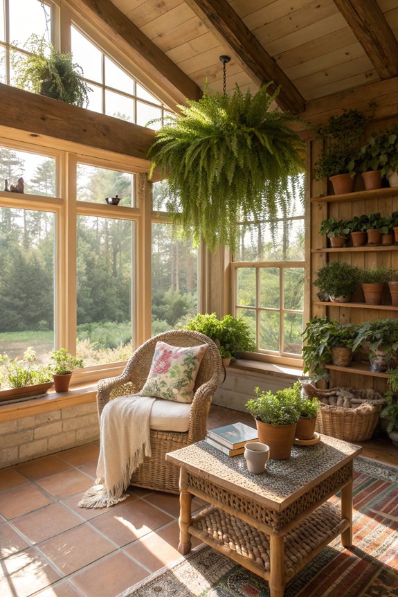 enhance ambiance with plants