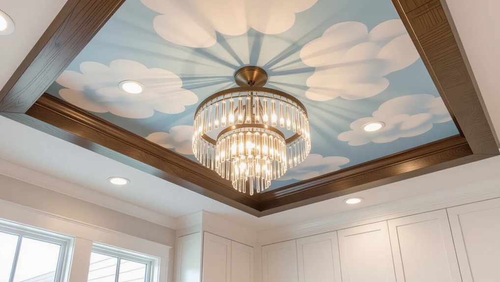 innovative laundry room ceilings