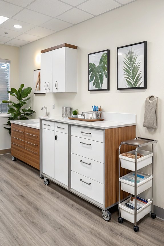 mobile carts enhance workflow