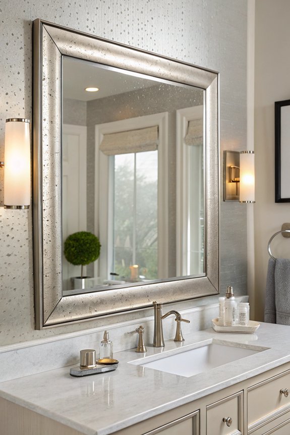 modern sleek metal frames