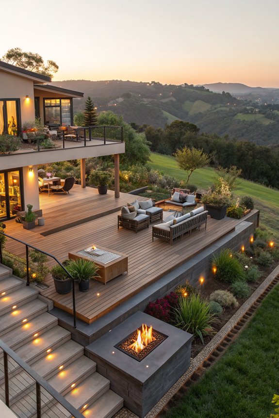 multi level patio design benefits