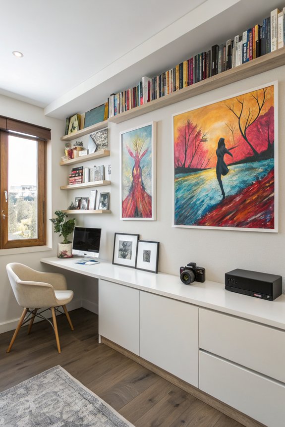 personalized wall art display