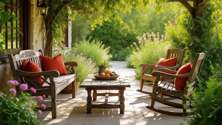 rustic outdoor furniture designs