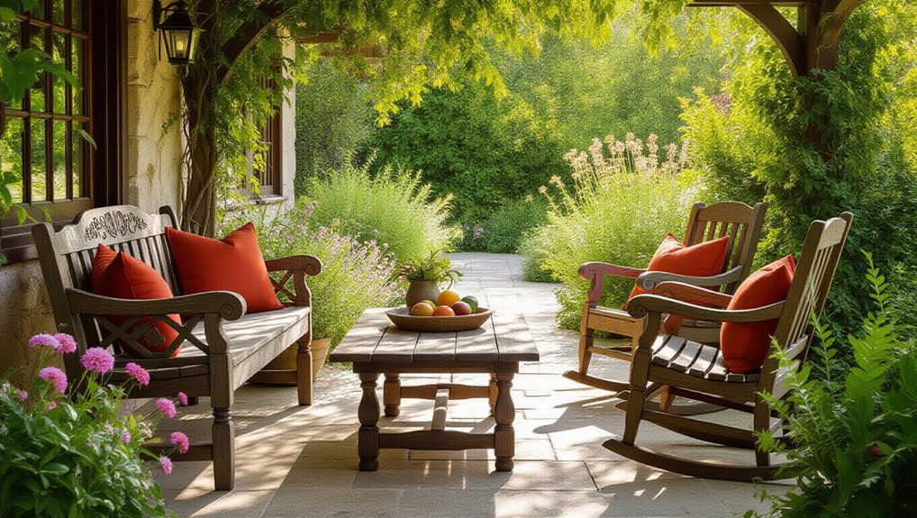 rustic outdoor furniture designs