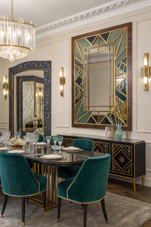 sophisticated art deco elegance