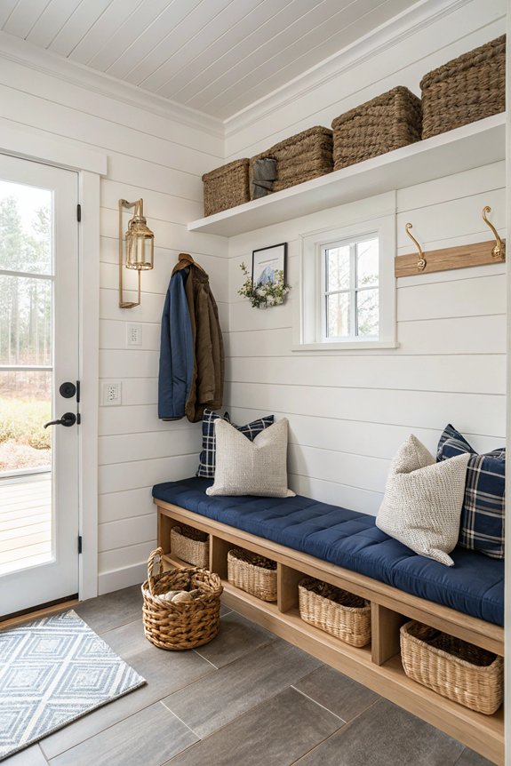 stylish corner bench storage