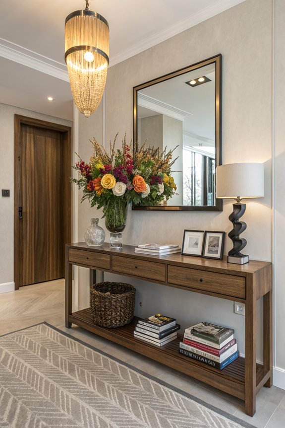 stylish entryway console ideas