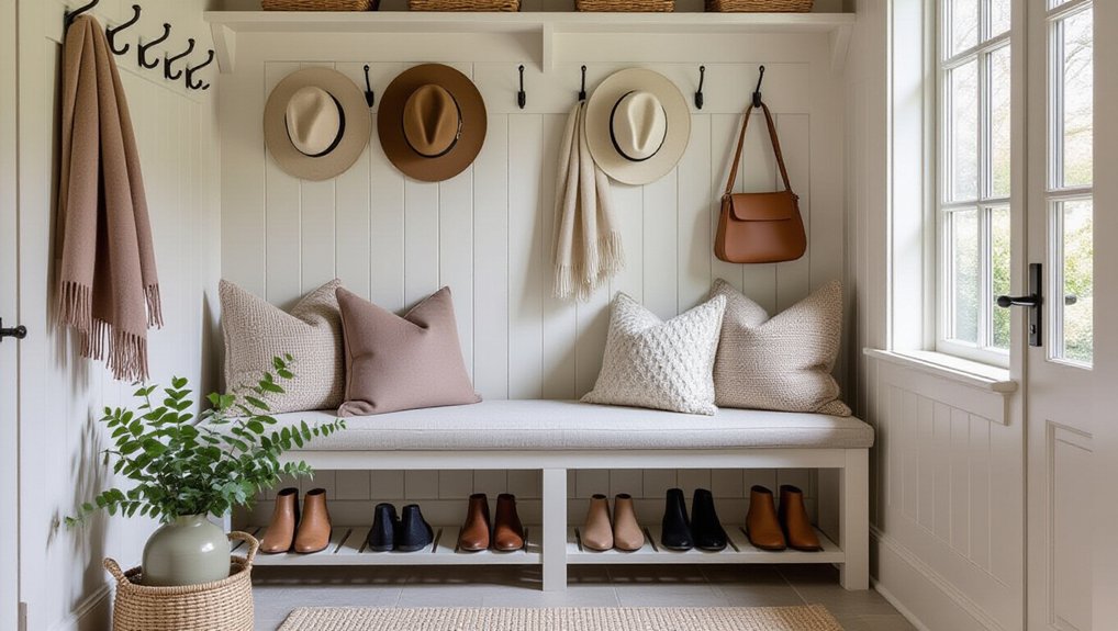 stylish mudroom bench ideas