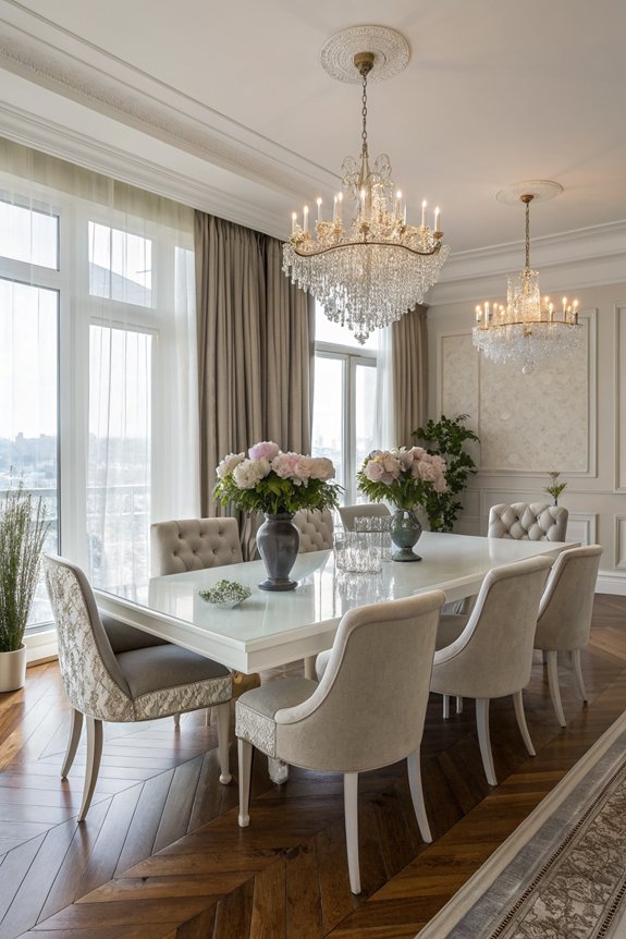 timeless elegance for dining