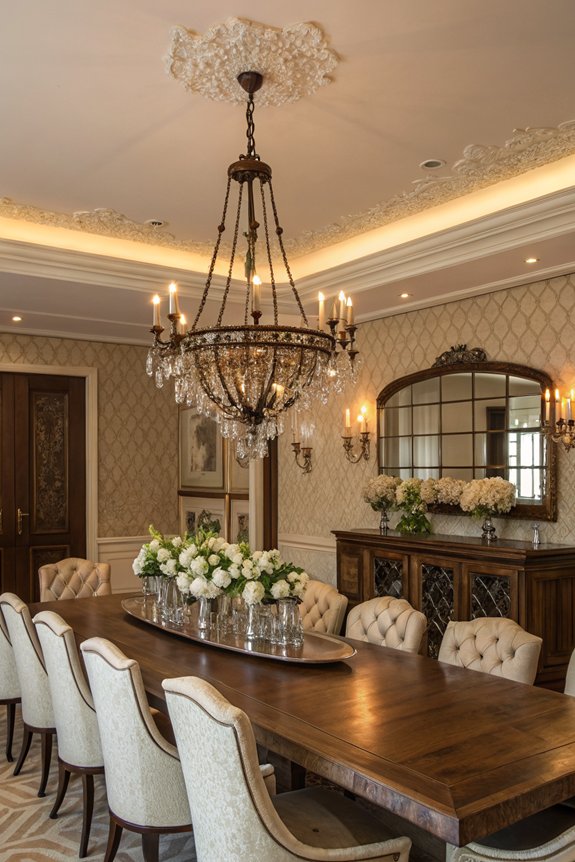 timeless vintage chandelier elegance