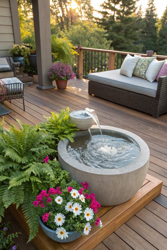 tranquil water feature enhancement