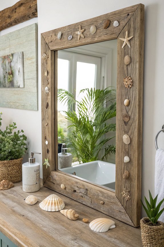 upcycled materials for framing