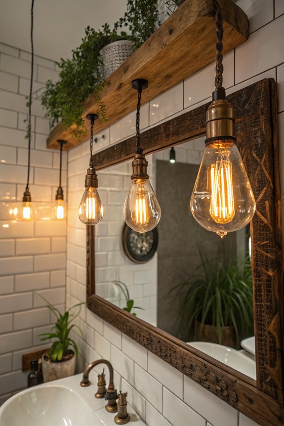 vintage bulbs for ambiance