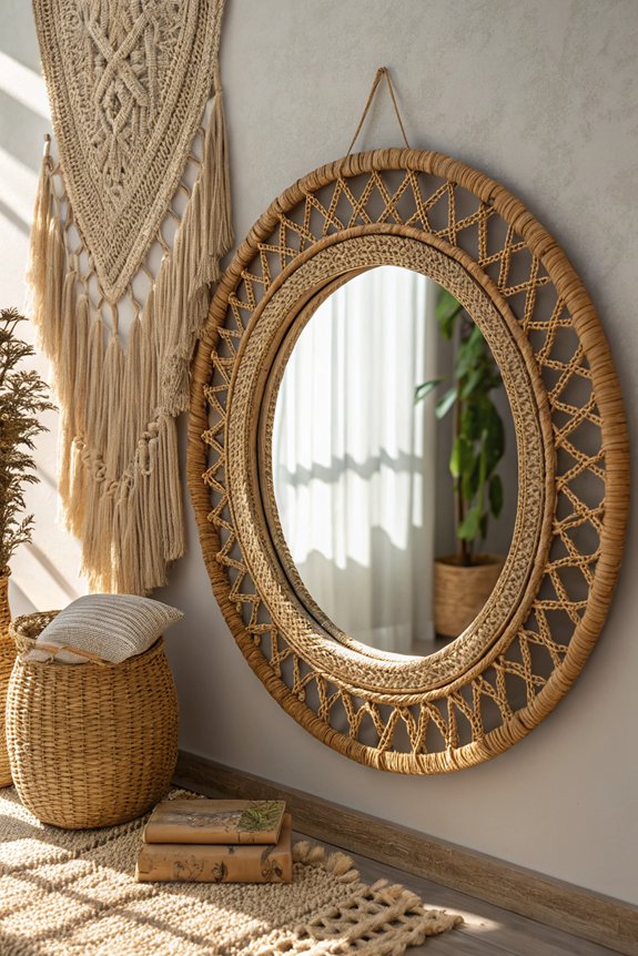 woven textiles enhance decor