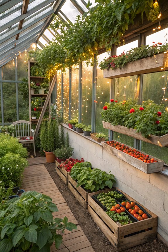 year round greenhouse gardening benefits