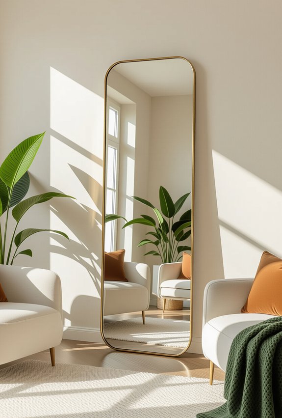 adjustable stylish wall mirrors