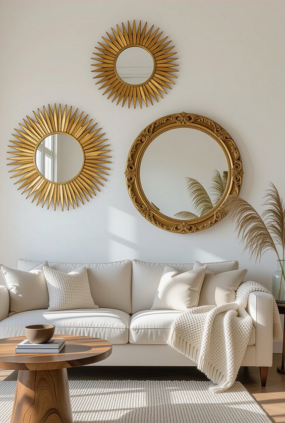 artful functionality in mirrors