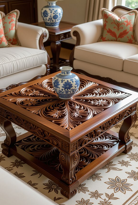artistic elegance in furniture