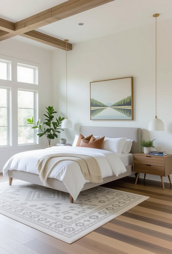 bedframe height influences aesthetics