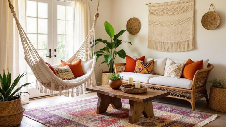 boho living room inspiration