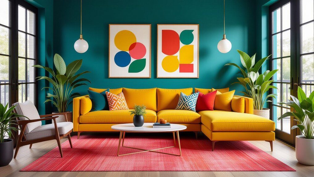 bold colors vibrant contrasts