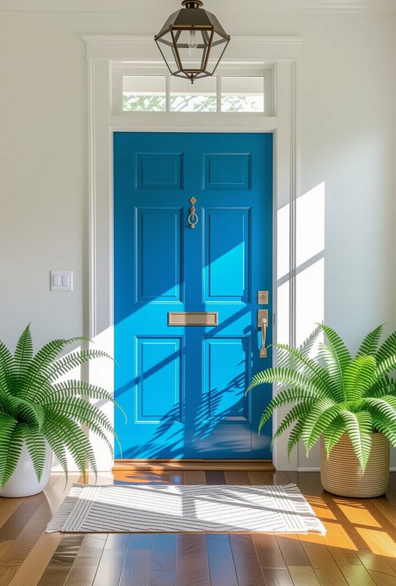 bold door color impact