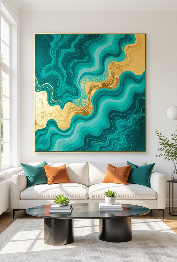 bold oversized art transformations