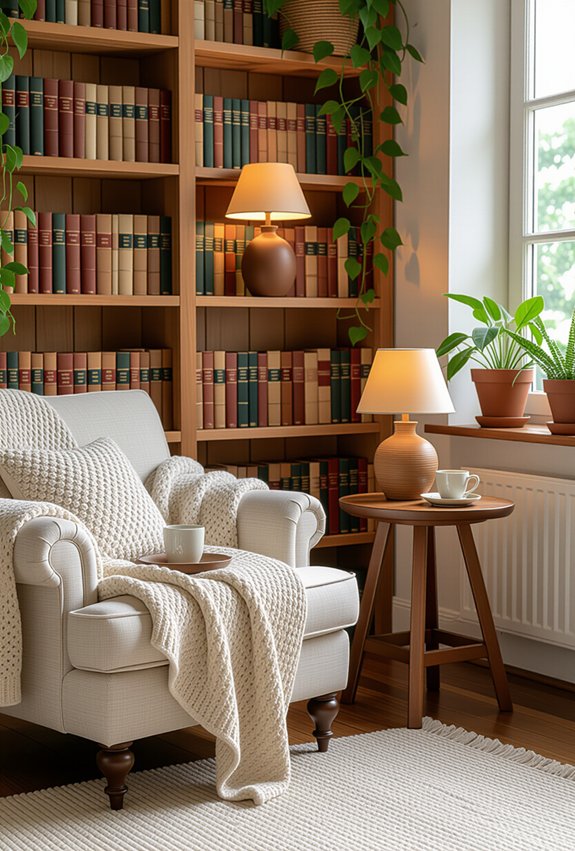 bookshelf design for ambiance
