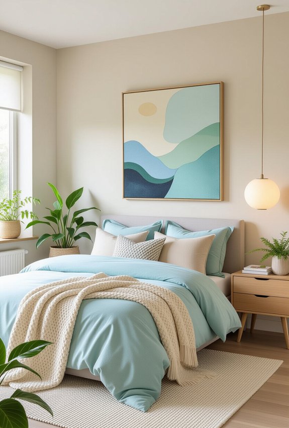 calming colors inspire creativity