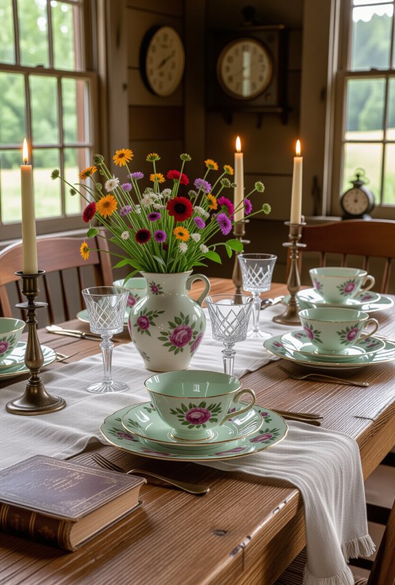 charming vintage dining decor