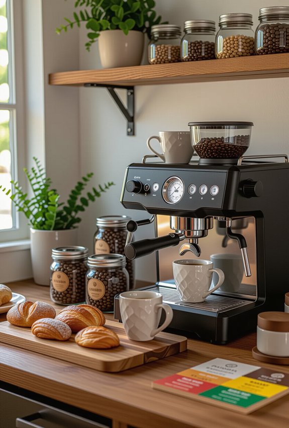 coffee tasting at home