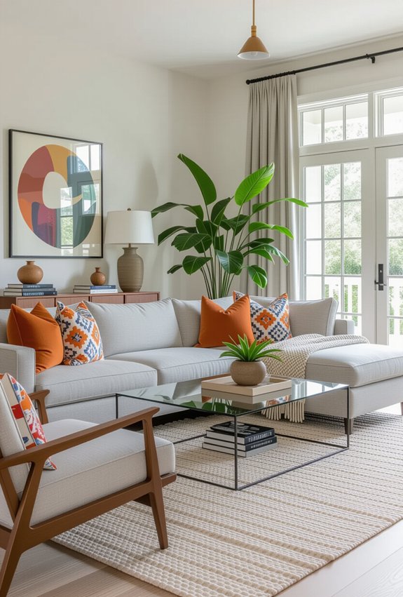 cohesive living room aesthetics