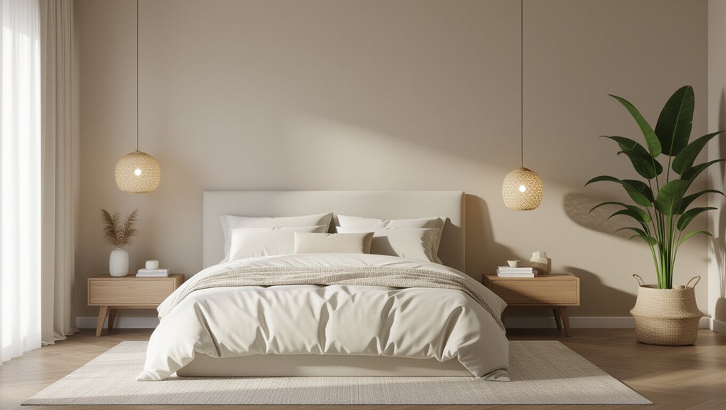 cohesive themed bedroom aesthetic