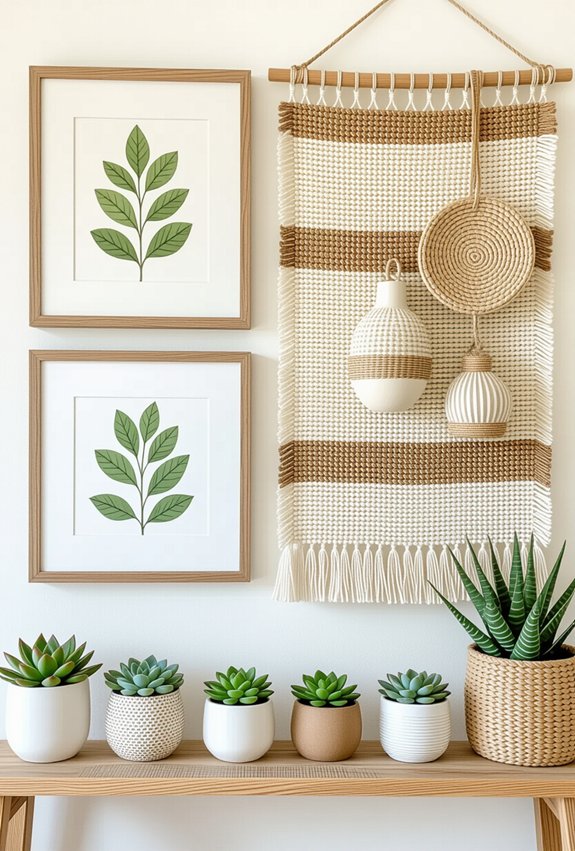 cohesive themed wall design