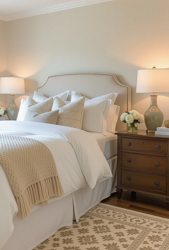 comfortable bedding for guests