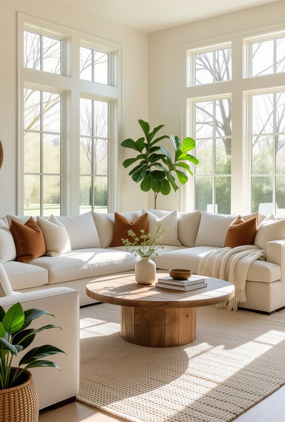 comfortable inviting seating options