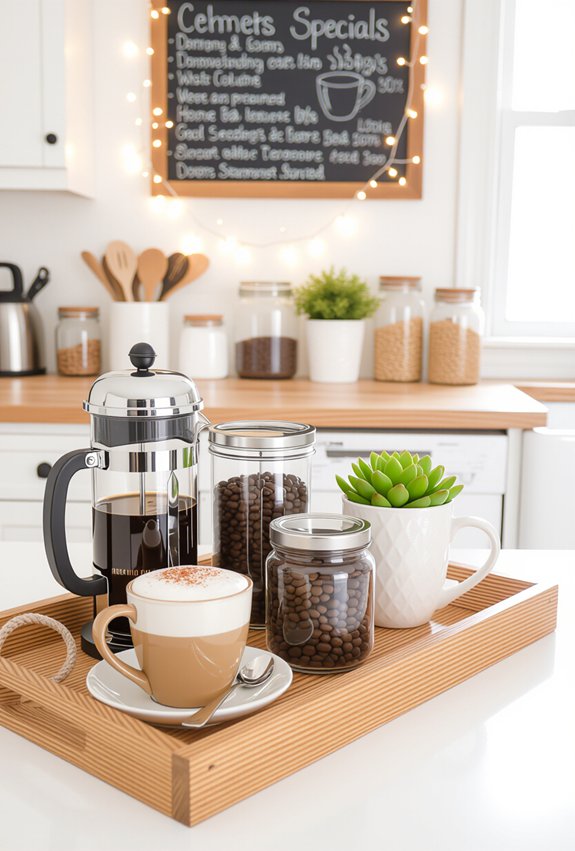 cozy affordable at home coffee