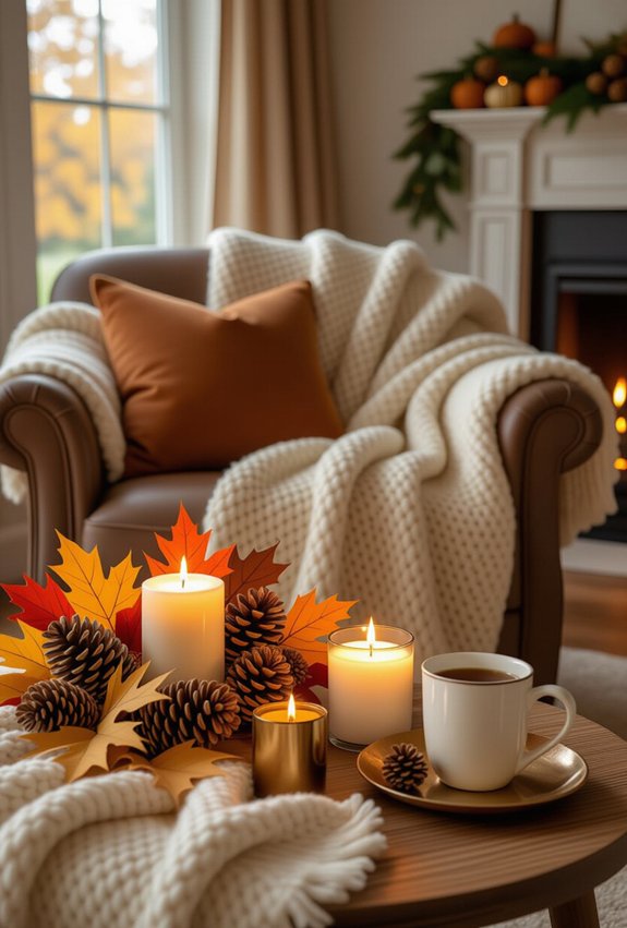 cozy ambiance with candles
