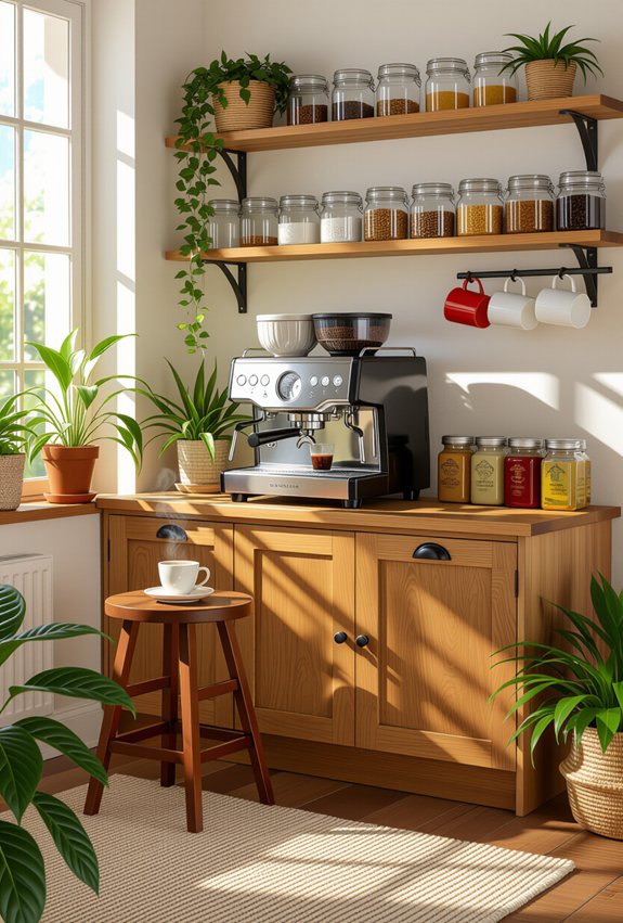 cozy coffee bar essentials