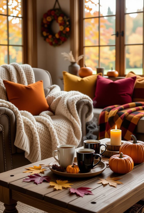 cozy drinks for autumn