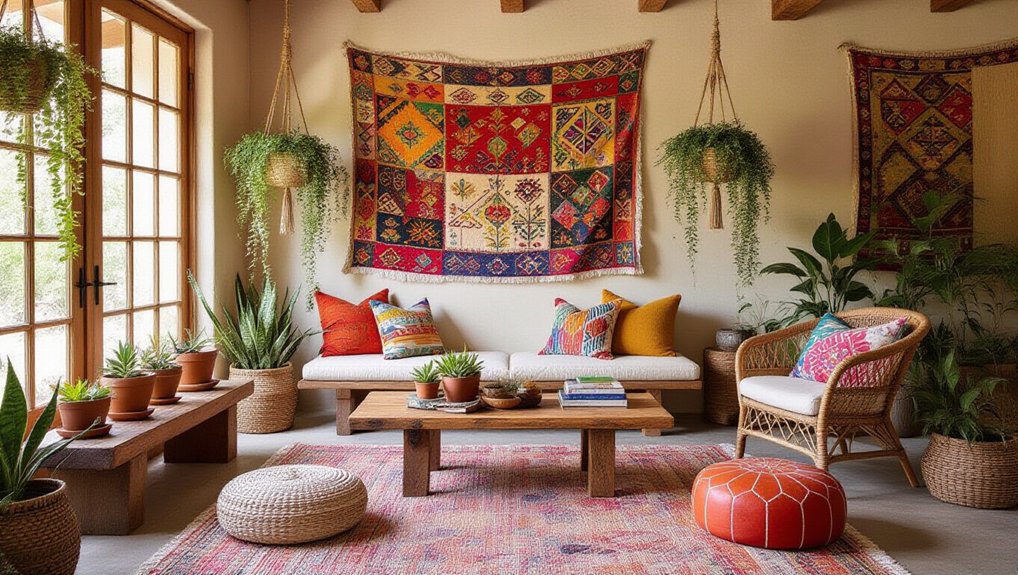 cozy eclectic bohemian decor
