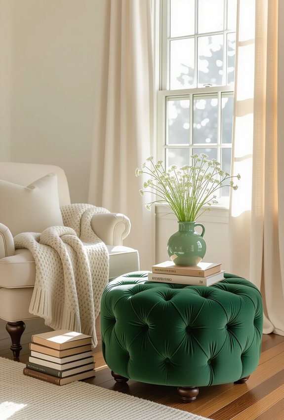 cozy functional living corner