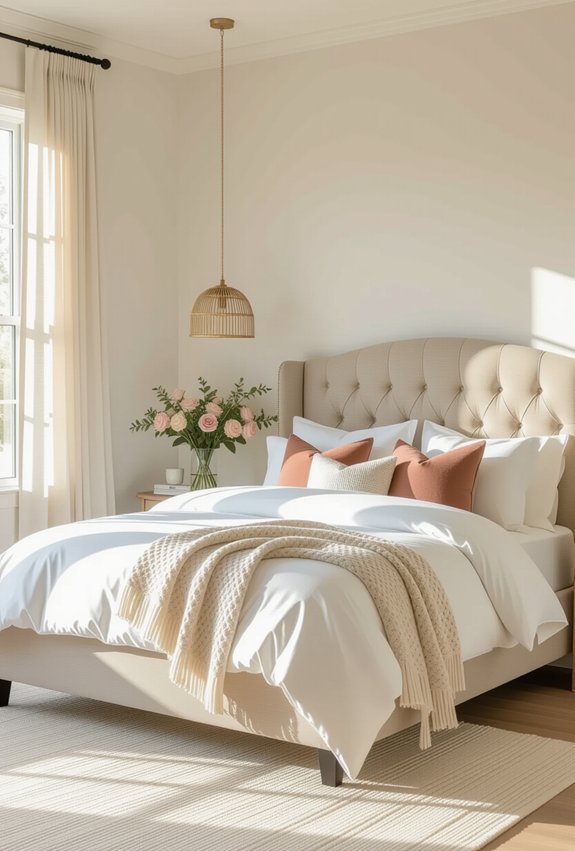 cozy stylish upholstered comfort