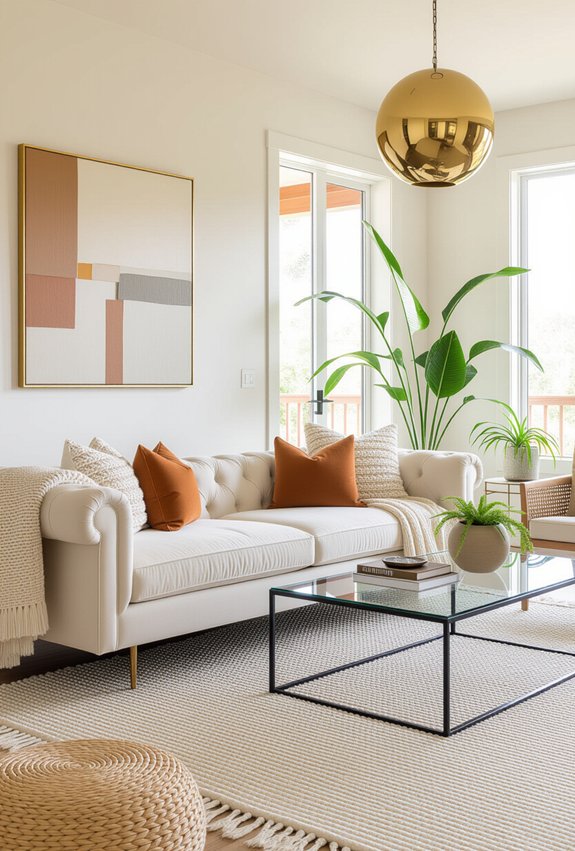 cozy textures enhance elegance